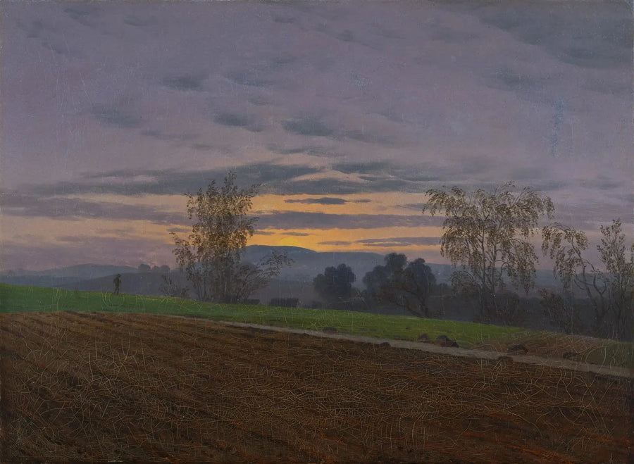 Campo arato - Caspar David Friedrich