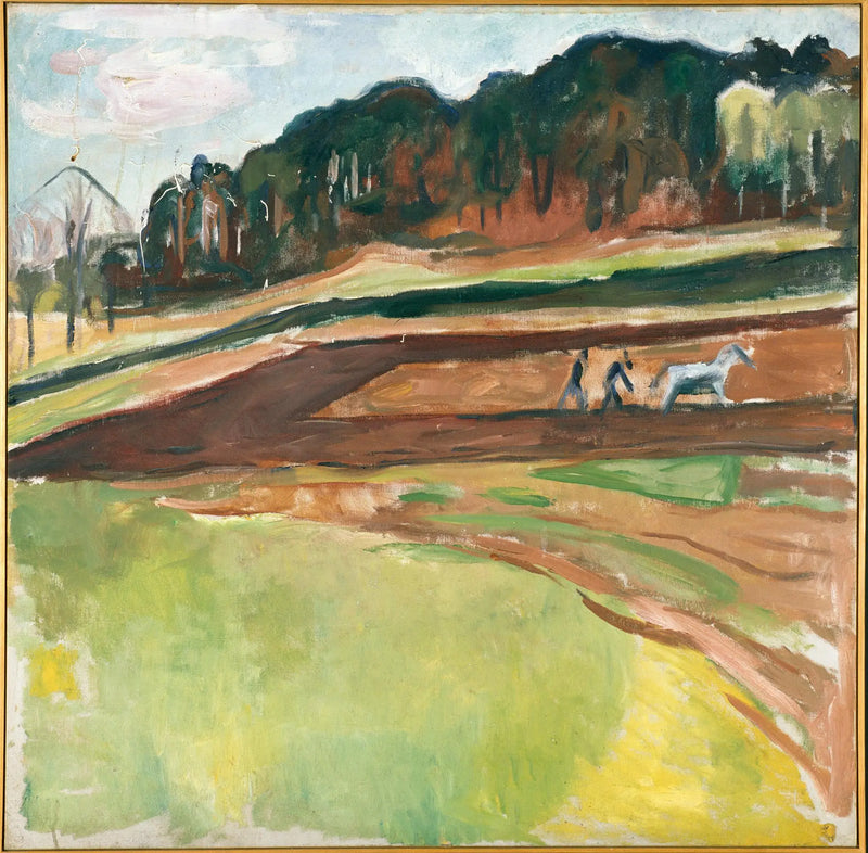 campo arato - Edvard Munch