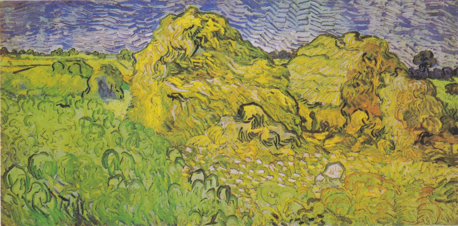 Campo con covoni di grano - Vincent van Gogh