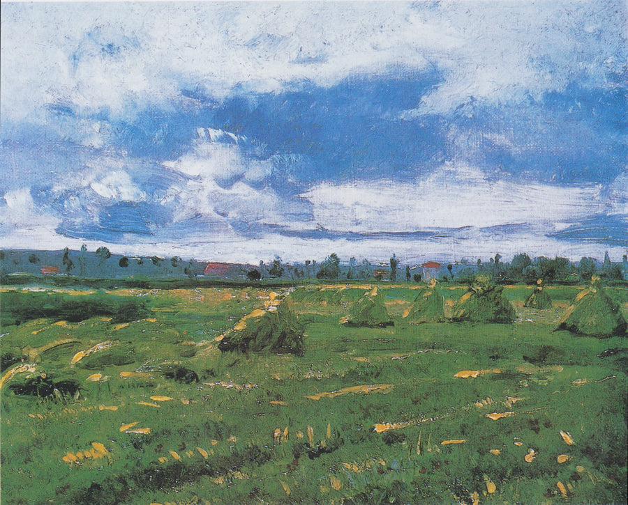 Campi di grano con covoni - Vincent van Gogh