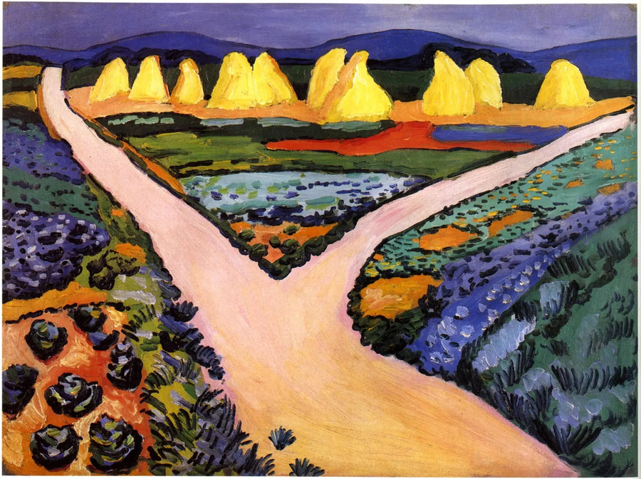 Campi ortivi - August Macke