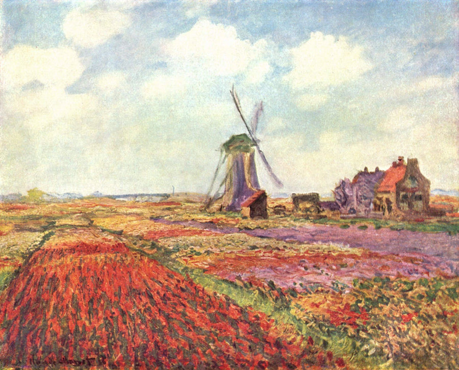 Campi di tulipani in Olanda W1067 - Claude Monet