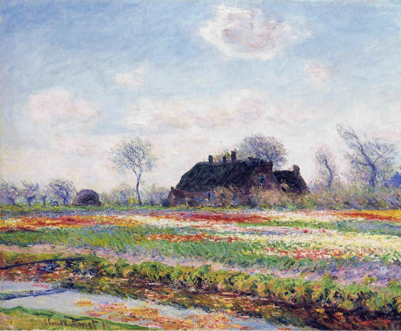 Campi di tulipani a Sassenheim W1070 - Claude Monet