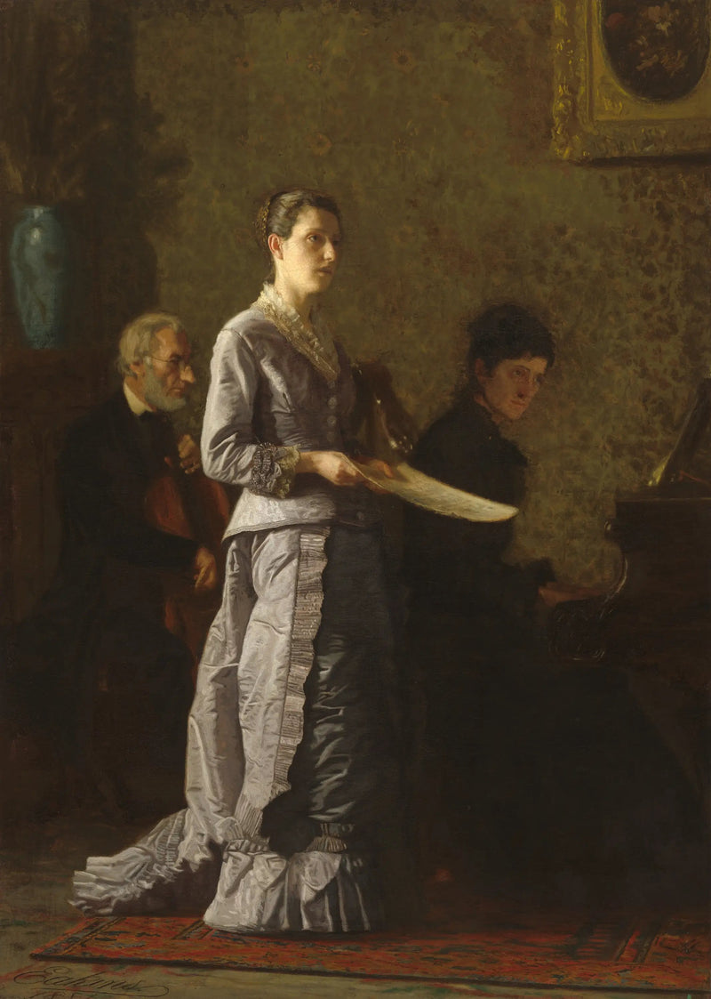 Cantare una canzone patetica - Thomas Eakins
