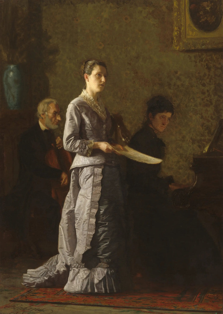Cantare una canzone patetica - Thomas Eakins