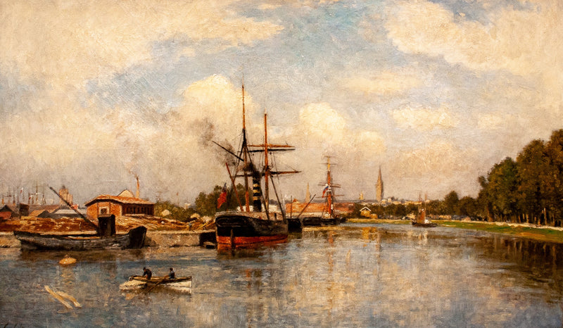 Cantieri navali a Caen - Stanislas Lépine