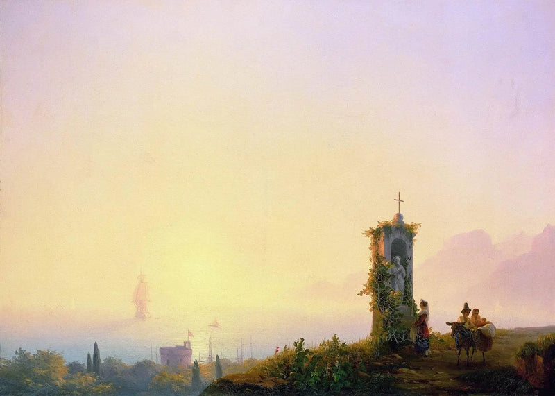 Cappella sul mare - Ivan Aïvazovski