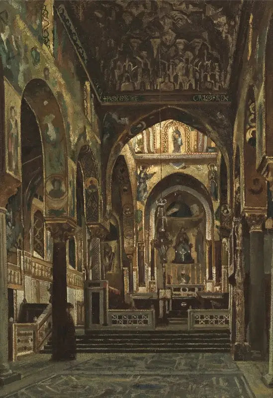 Cappella Palatina, Palermo - Frederic Leighton