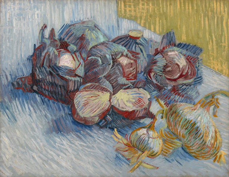 Carbone rosso e aglio - Vincent van Gogh