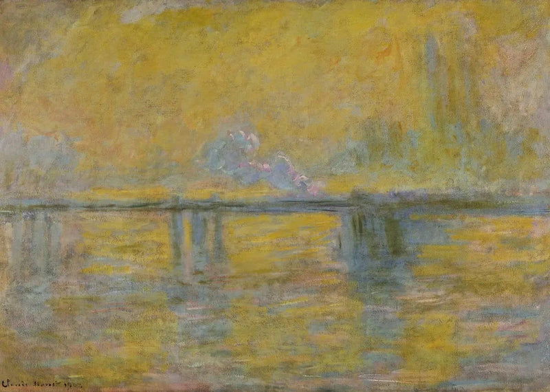 Ponte di Londra (Charing Cross Bridge, Londra) - Claude Monet
