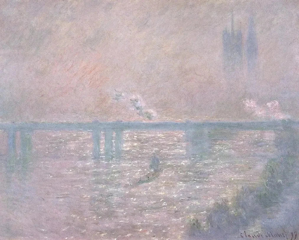 Ponte Charing Cross, Lione W1524 - Claude Monet