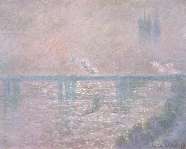 Ponte Charing Cross, Lione W1524 - Claude Monet