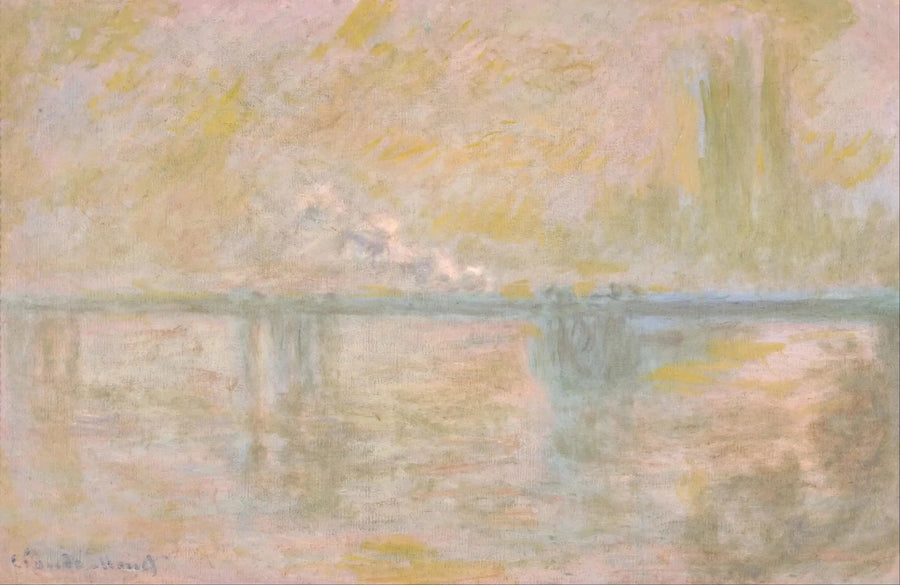 Il ponte Charing-Cross a Londra - Claude Monet
