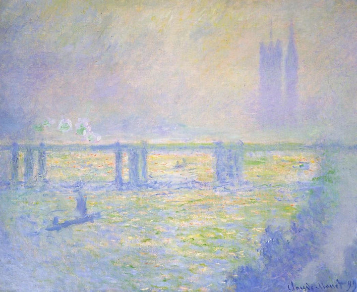 Ponte Charing Cross, Santa Barbara W1522 - Claude Monet