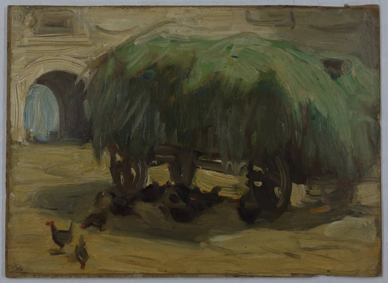 carro di fieno - Franz Marc