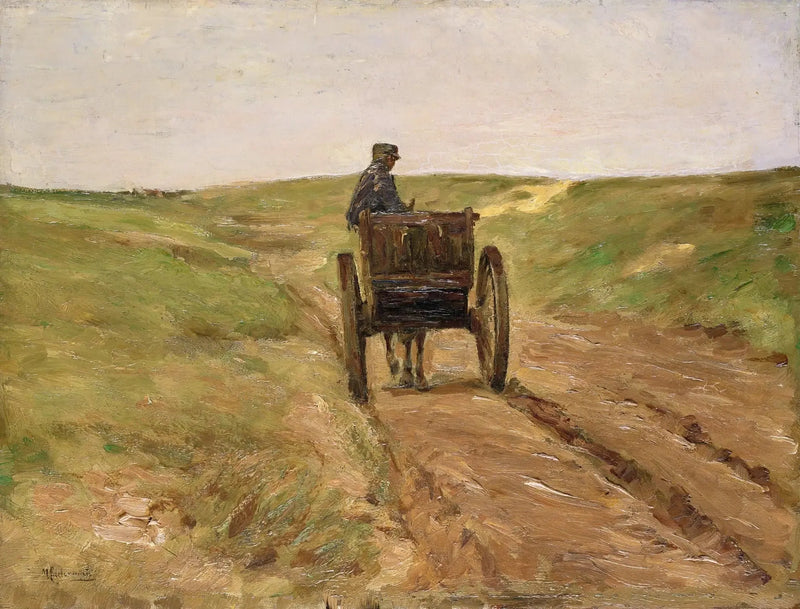 Carro a Katwijk - Max Liebermann