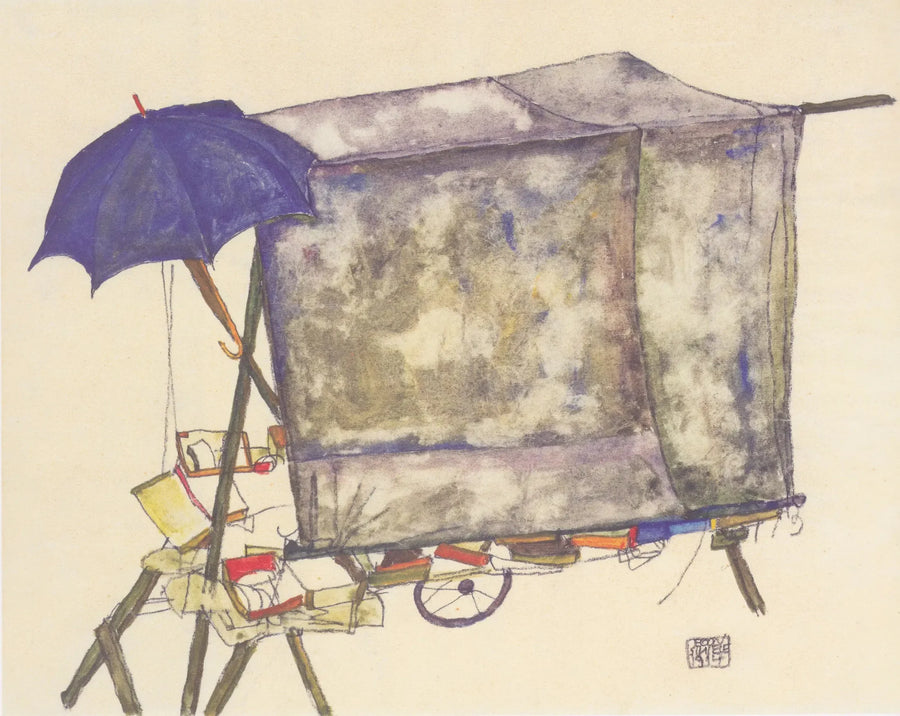 Carro di strada - Egon Schiele
