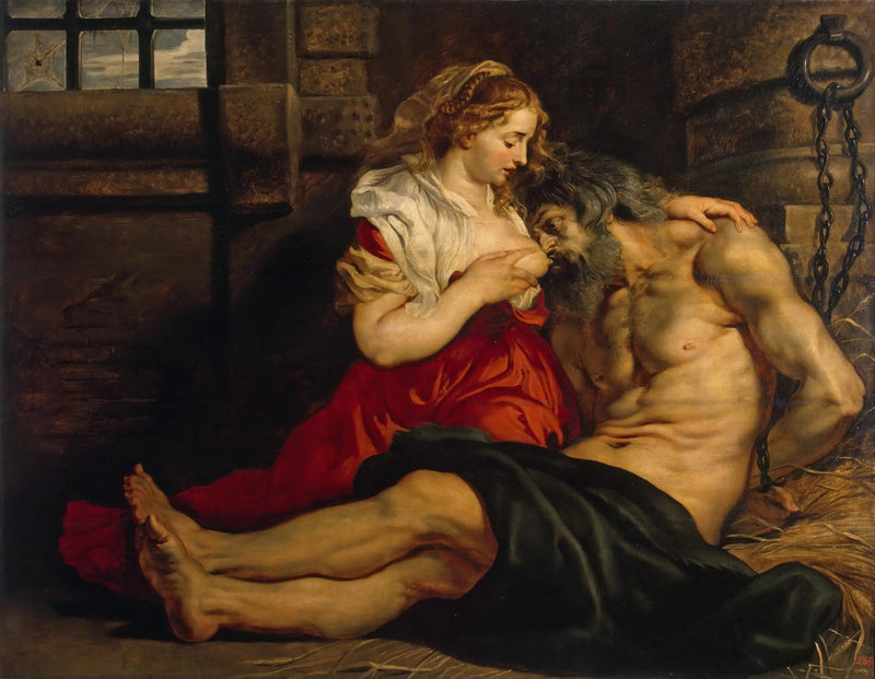 Charité romana - Peter Paul Rubens