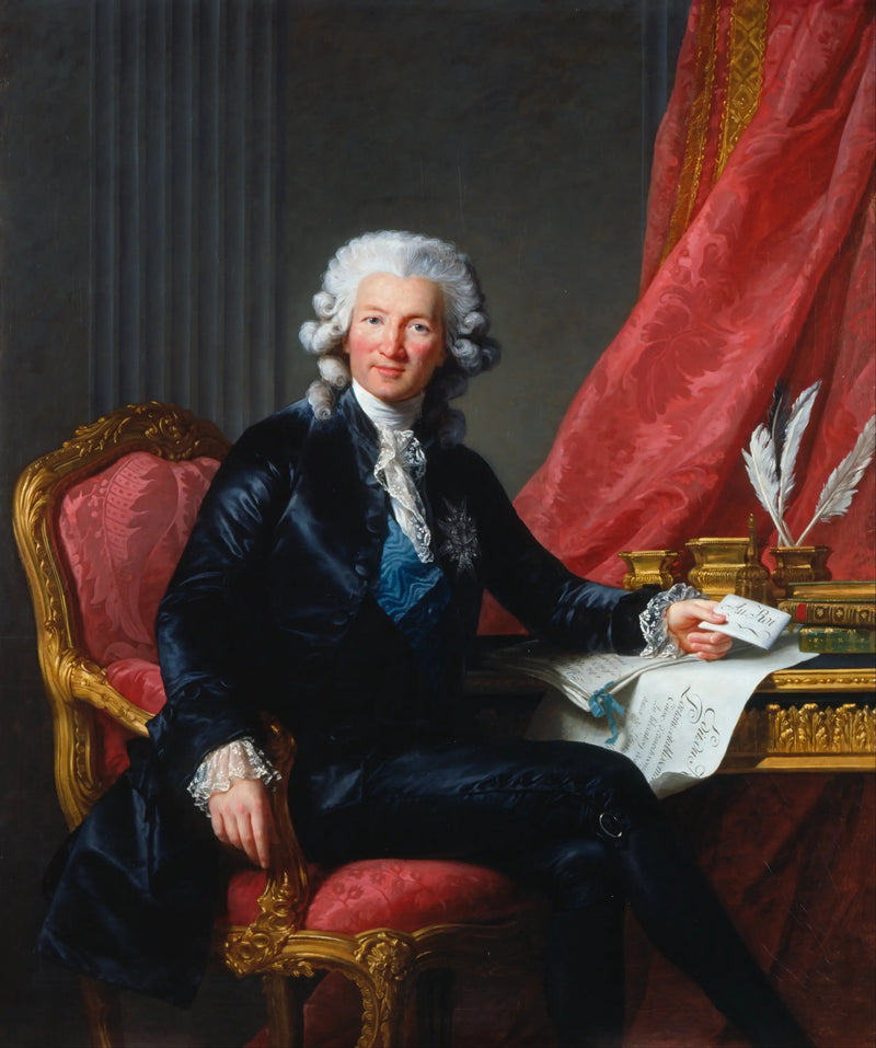 Charles-Alexandre de Calonne (1734-1802) - Elisabetta Vigeé Le Brun