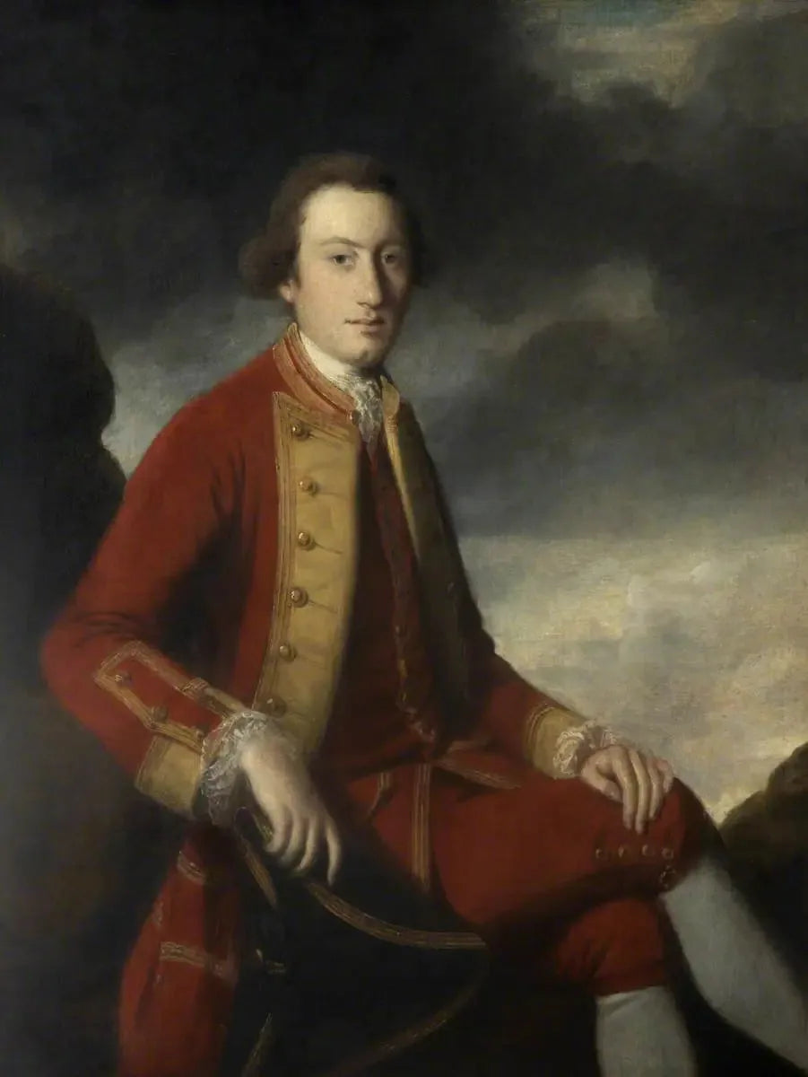 Charles Cornwallis (1738–1805), Lord Brome, 1er marquis Cornwallis - Joshua Reynolds image 1 copie peinte à la main à l’huile