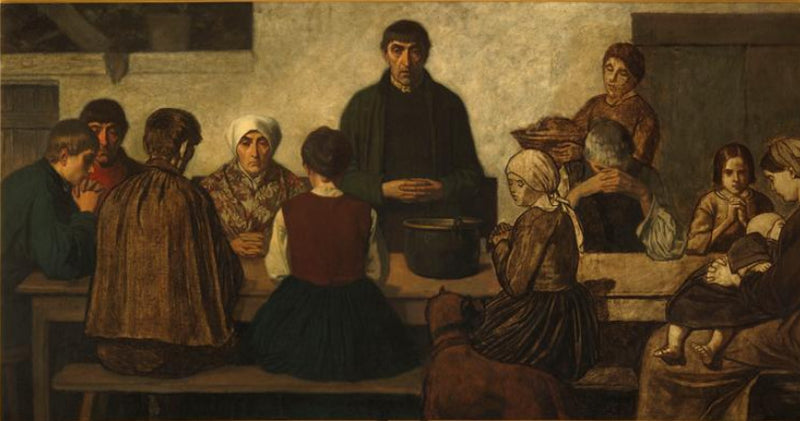 La Bénédicité - Charles de Groux