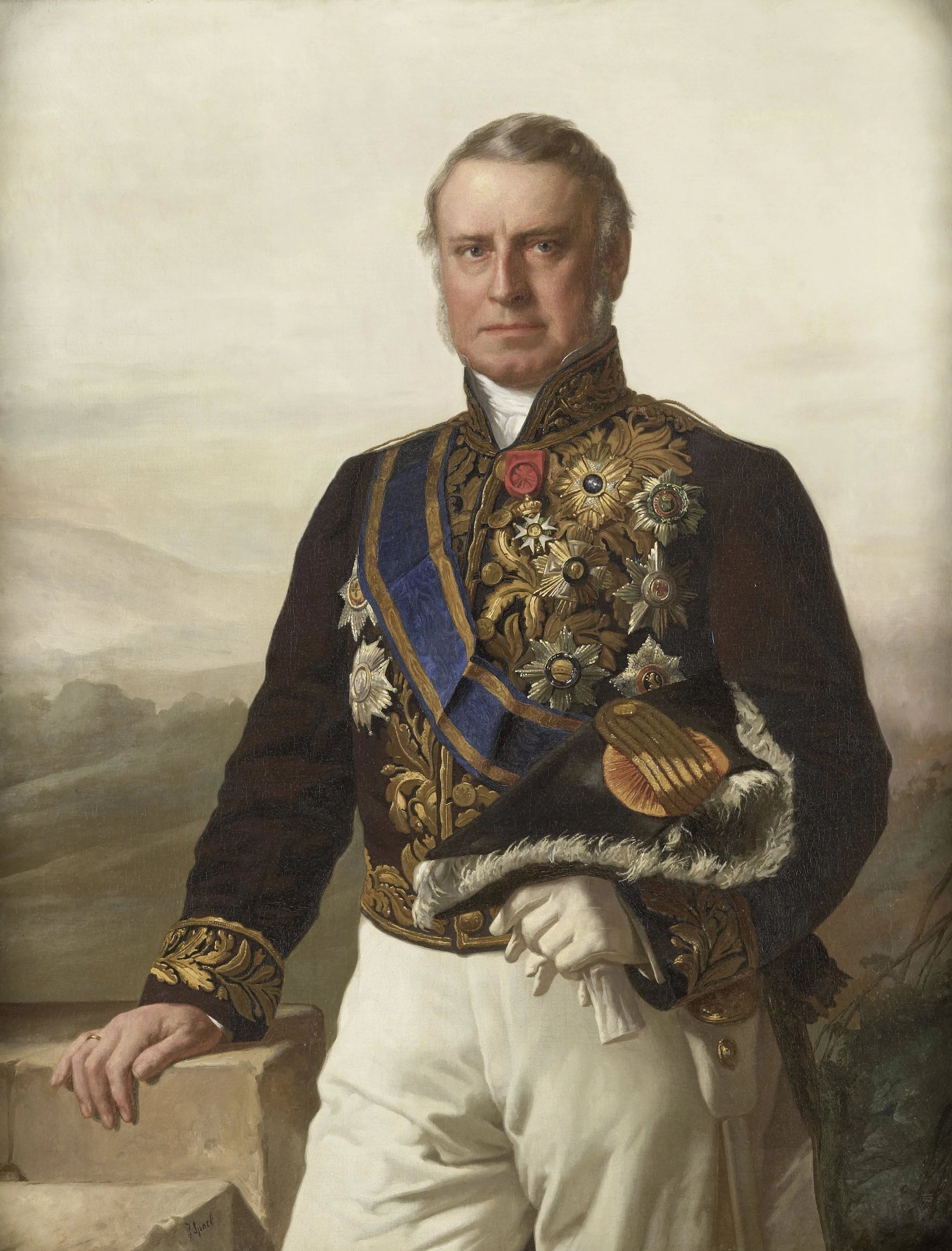 Charles Ferdinand Pahud (1803-73). Gouverneur général (1855-61) - Jacob Spoel