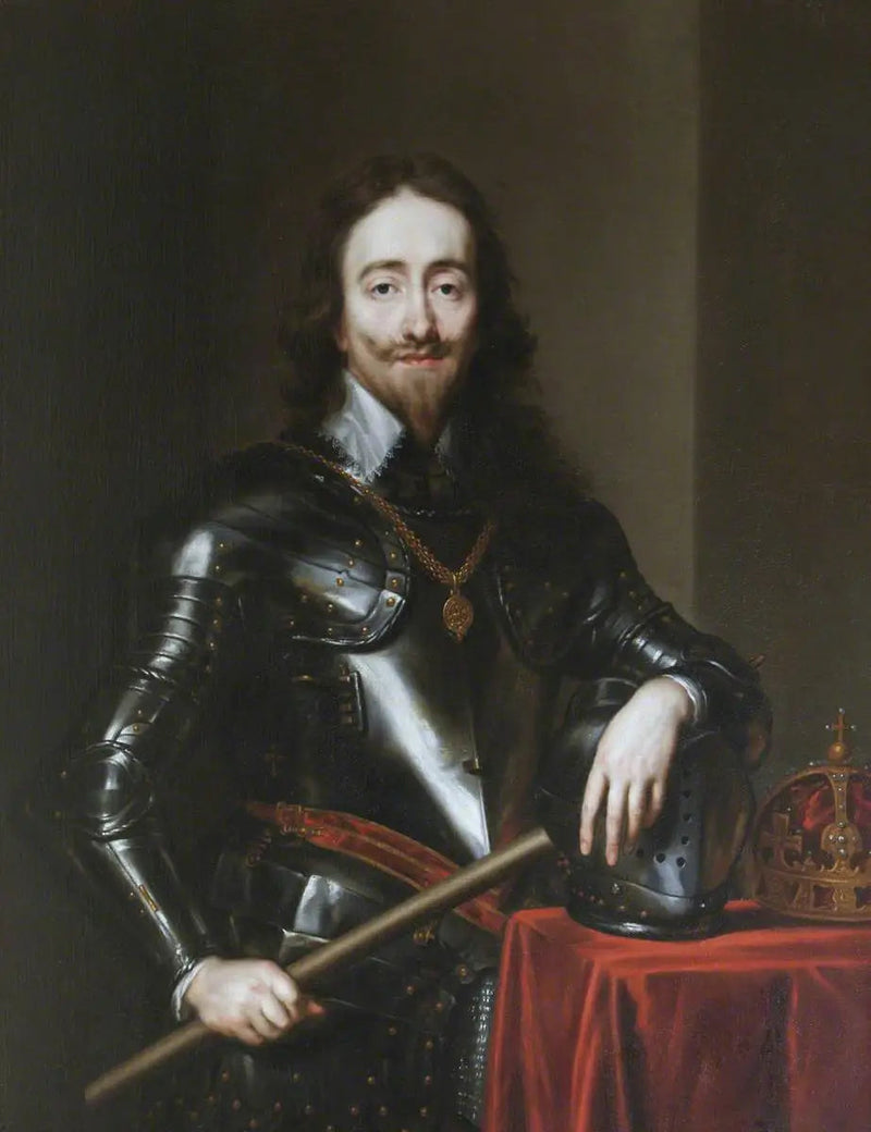Carlo I (1600–1649) (dopo un originale del castello di Arundel) - Antoine van Dyck