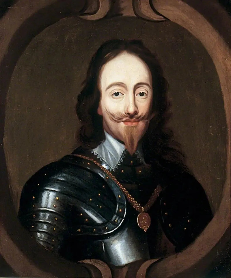 Carlo I (1600–1649) (forse da un ritratto di Henry Stone) - Antoine van Dyck