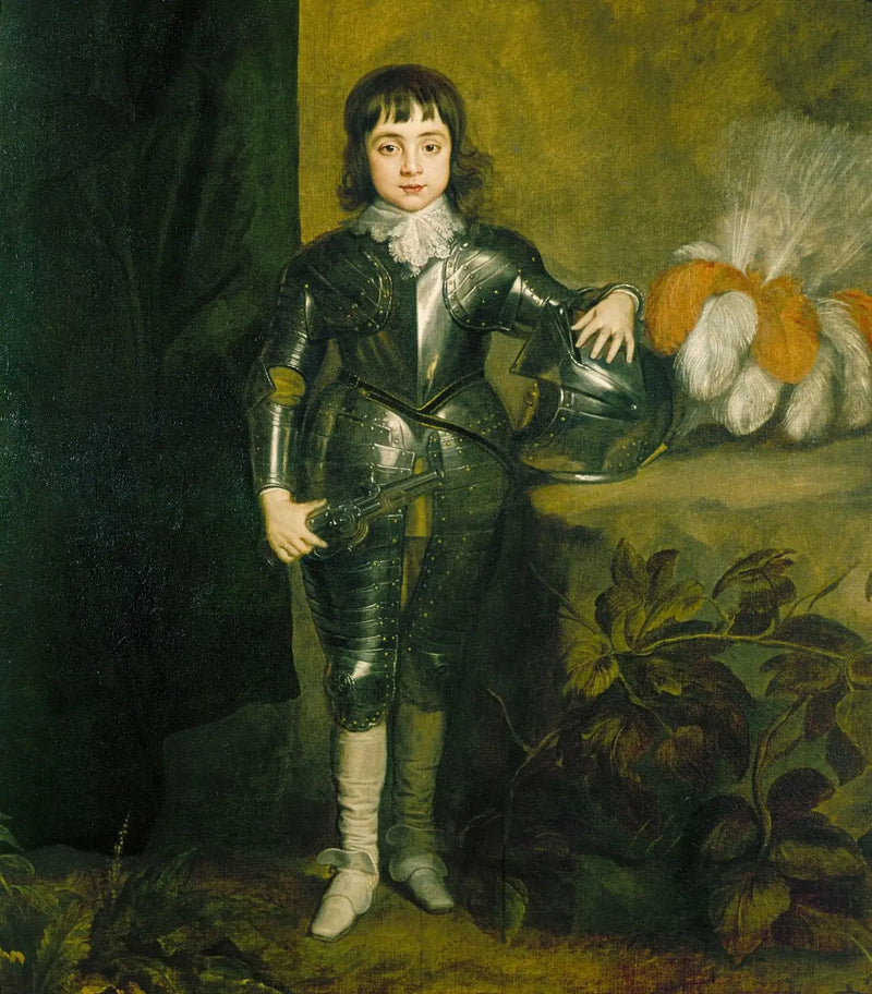 Carlo II quando era principe di Galles (1630-1685) - Antoine van Dyck