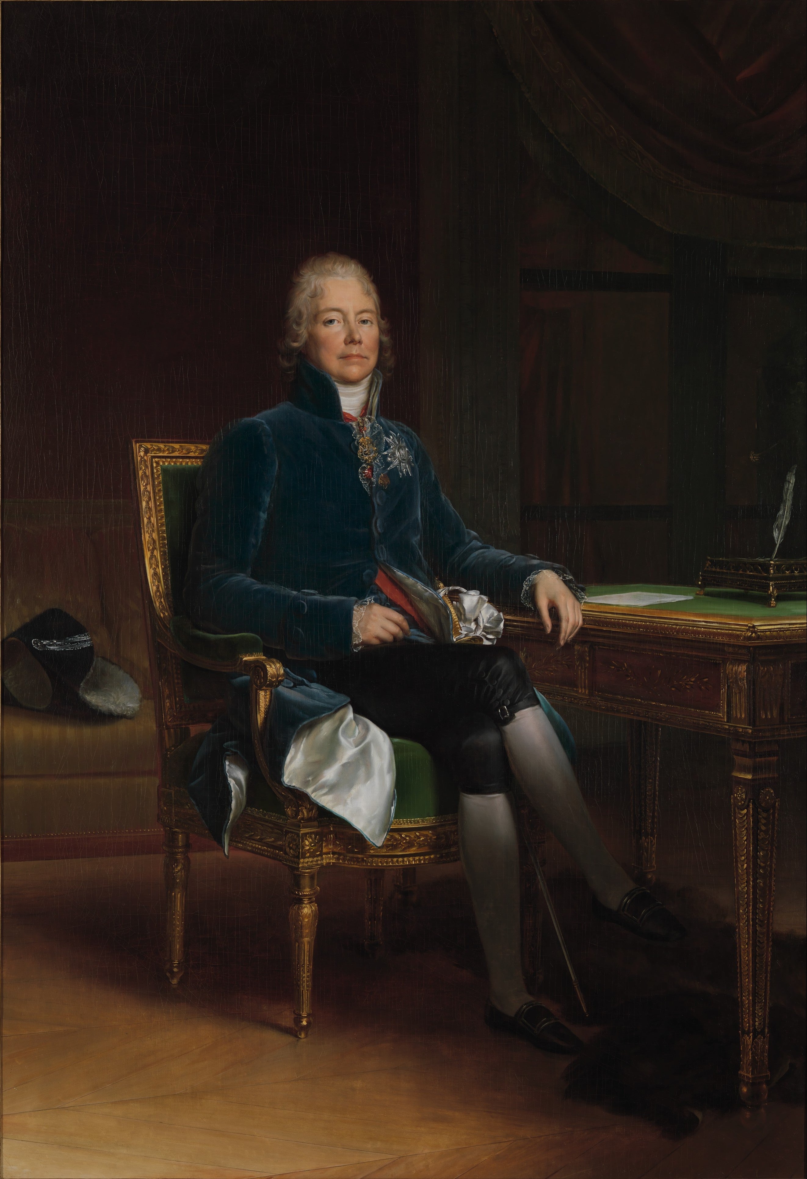Charles Maurice de Talleyrand Périgord (1754-1838) prince de Bénévent - François Gérard - Alpha Reproduction