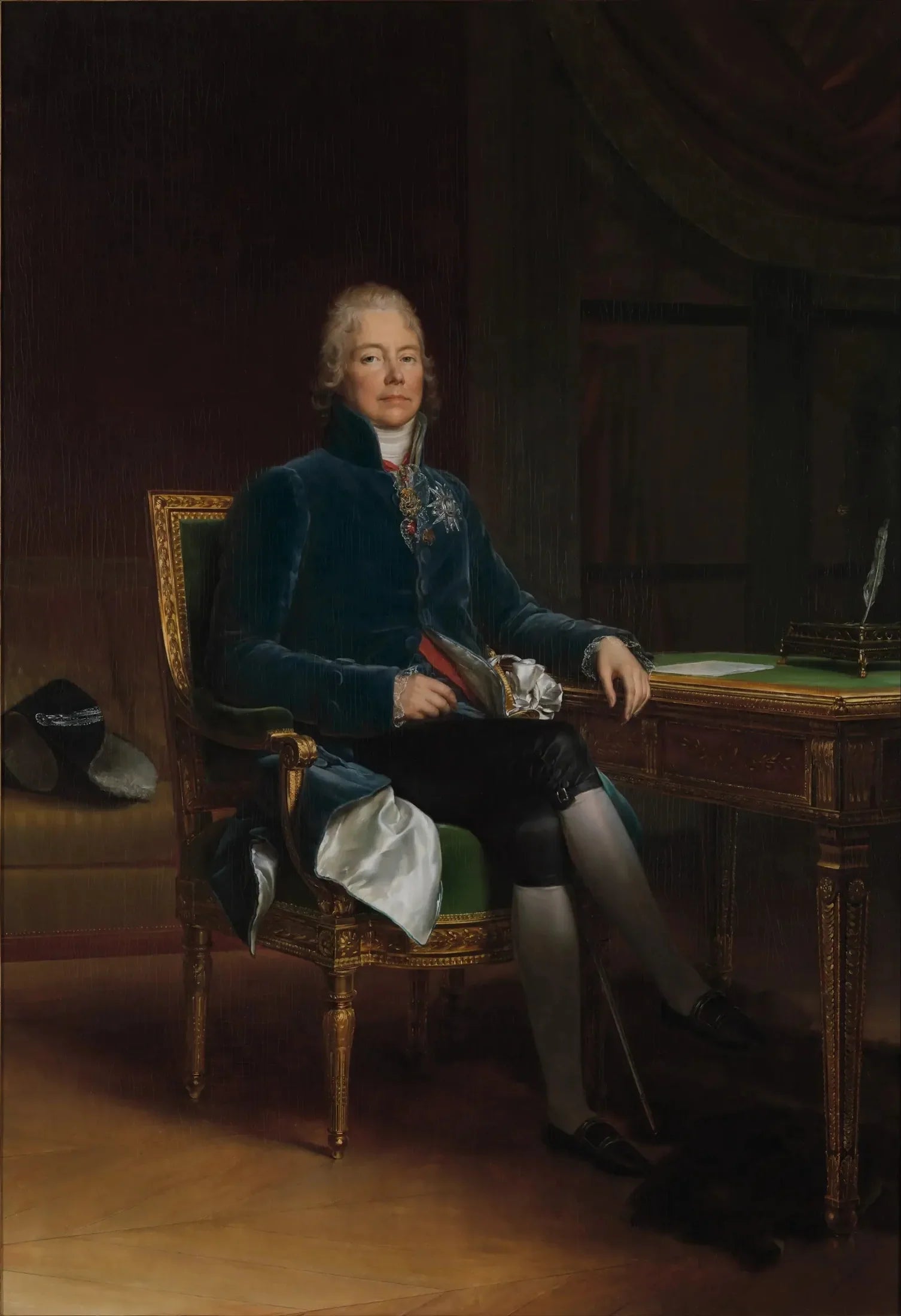 Charles Maurice de Talleyrand Périgord (1754-1838), prince de Bénévent - François Gérard image 2 reproduction réalisée par Alpha Reproduction
