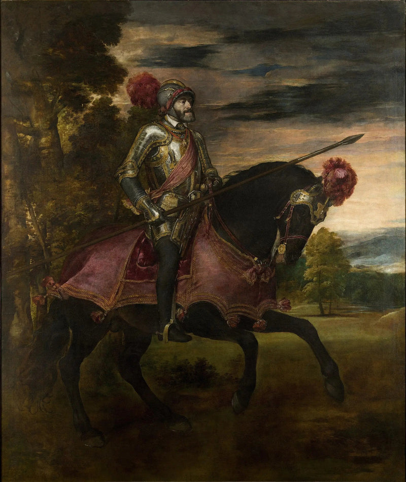 Carlo V in sella a Mühlberg - Tiziano