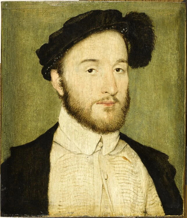 Charles de La Rochefoucauld, comte de Randan (1523-1562) - Corneille de Lyon