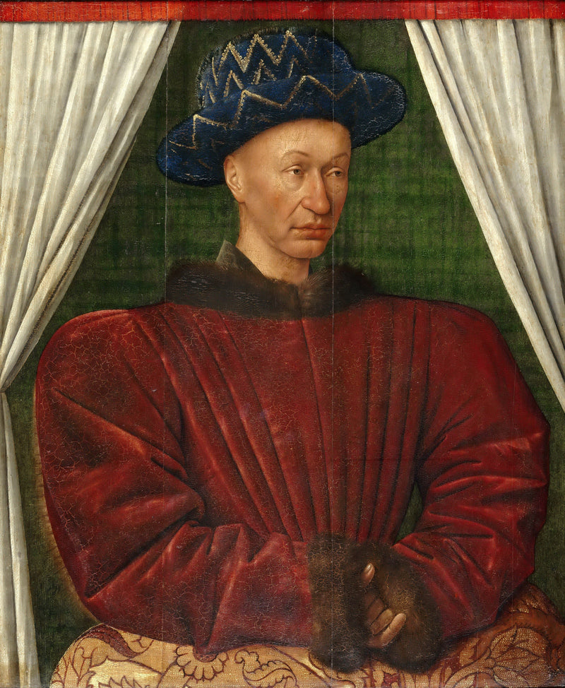 Carlo VII, re di Francia - Jean Fouquet