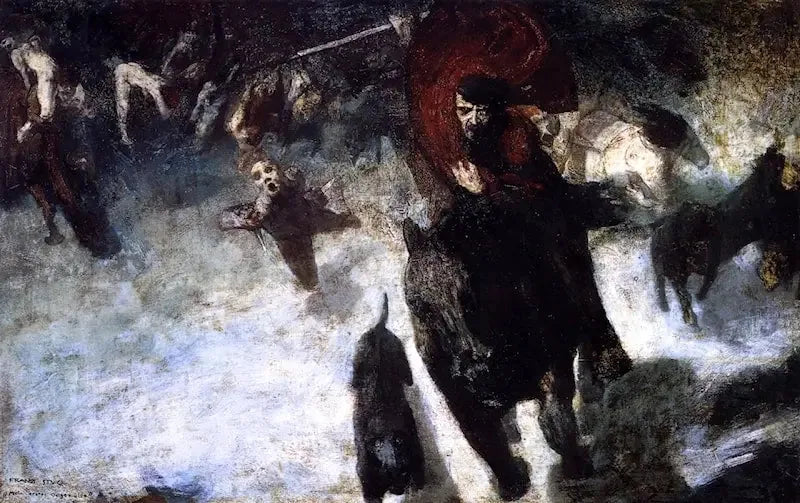 Caccia Selvaggia - Franz Von Stuck
