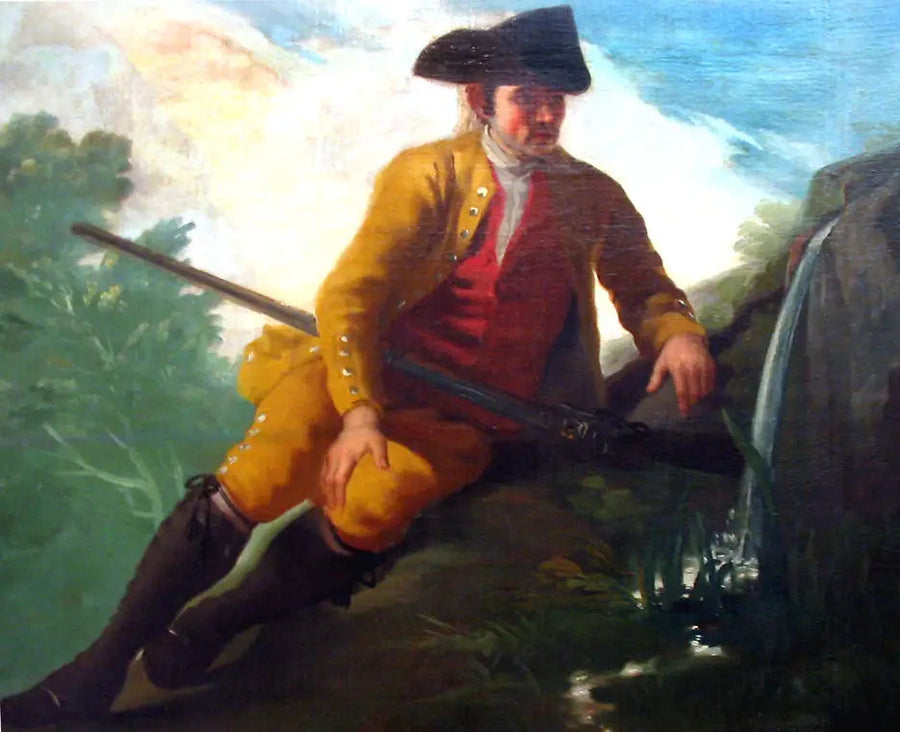 Cacciatore a una fonte - Francisco de Goya