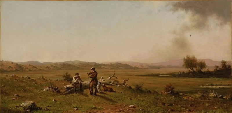 Cacciatori a riposo - Martin Johnson Heade
