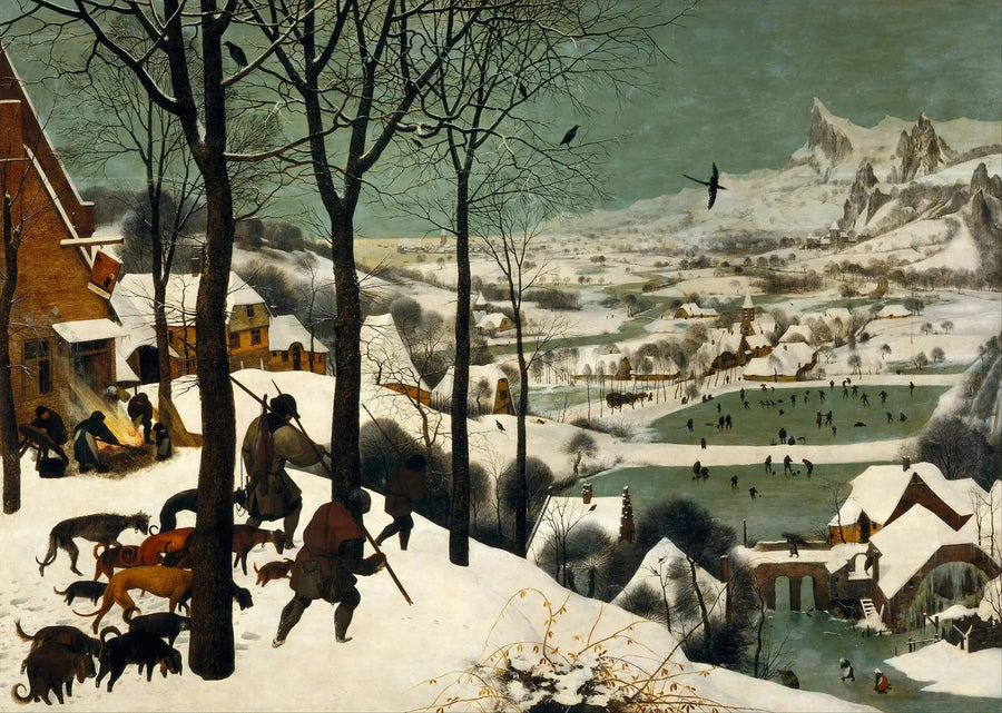 Cacciatori nella neve - Pieter Brueghel il Vecchio