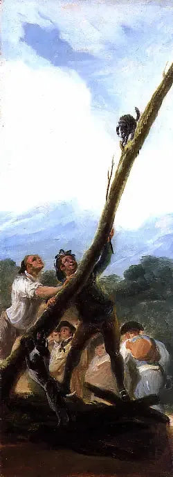 Gatto molestato - Francisco de Goya