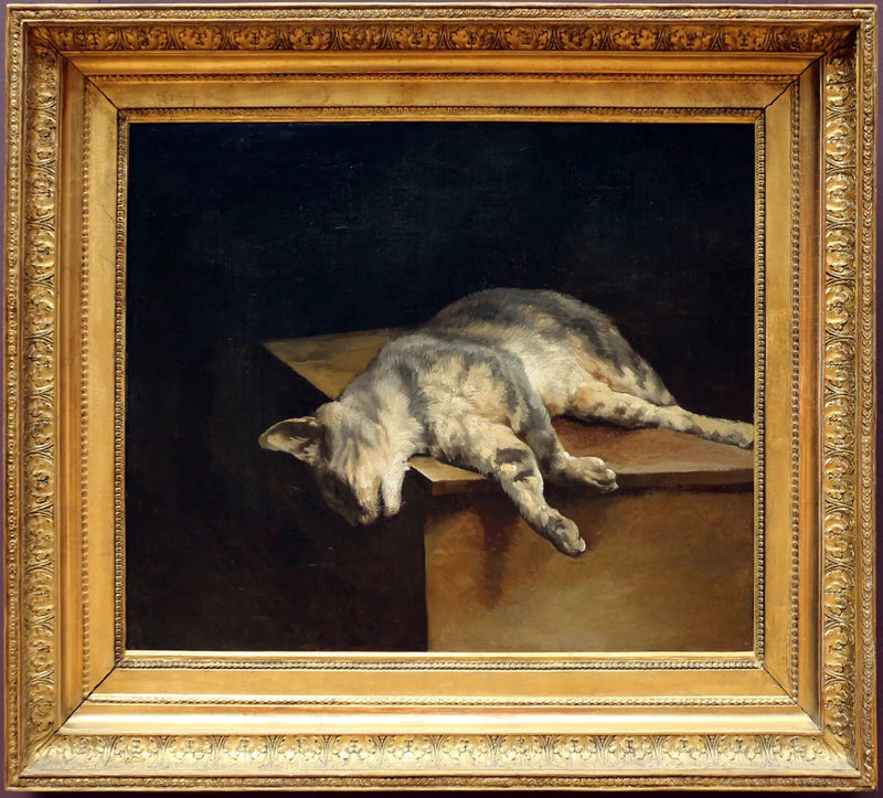 Morte di un cane - Théodore Géricault
