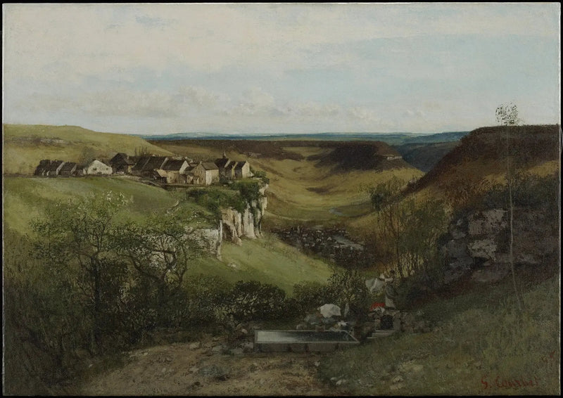 Castello di Ornans - Gustave Courbet