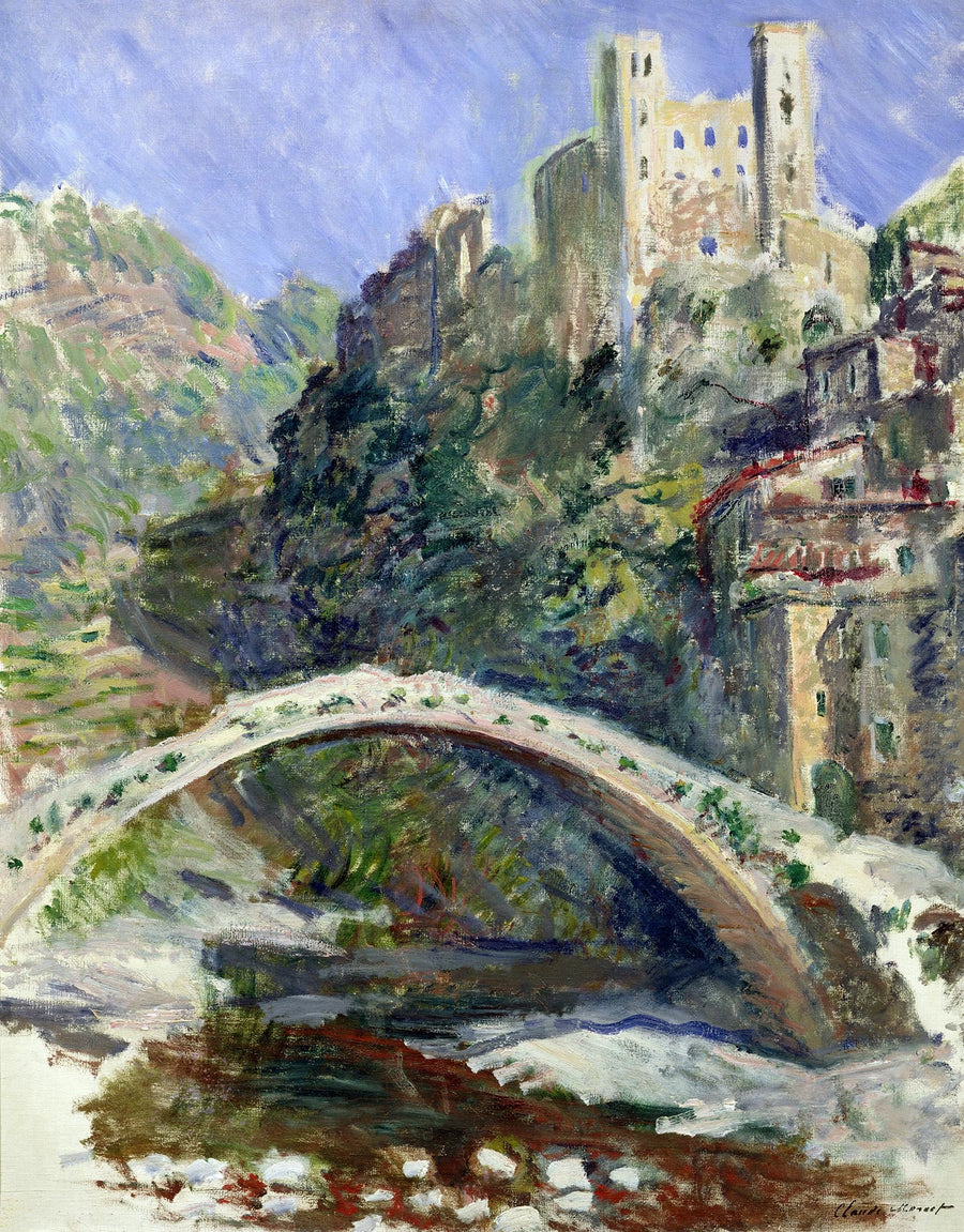 Castello di Dolceacqua W883 - Claude Monet