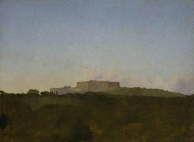 Castello Sant'Elmo, da Capodimonte - Edgar Degas