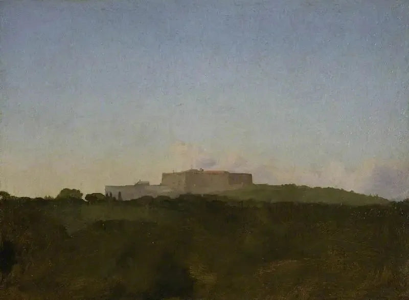 Castello Sant'Elmo, da Capodimonte - Edgar Degas