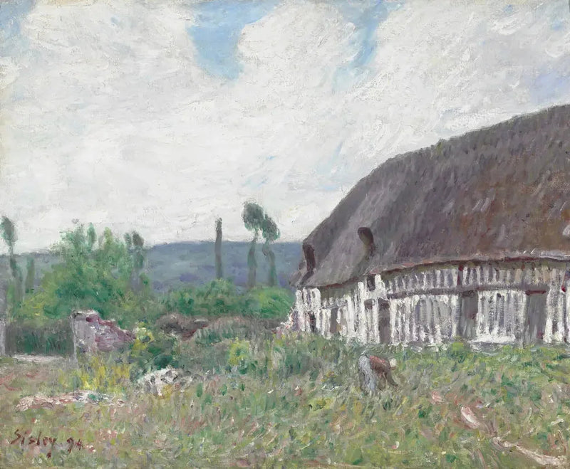 Capanna in Normandia - Alfred Sisley