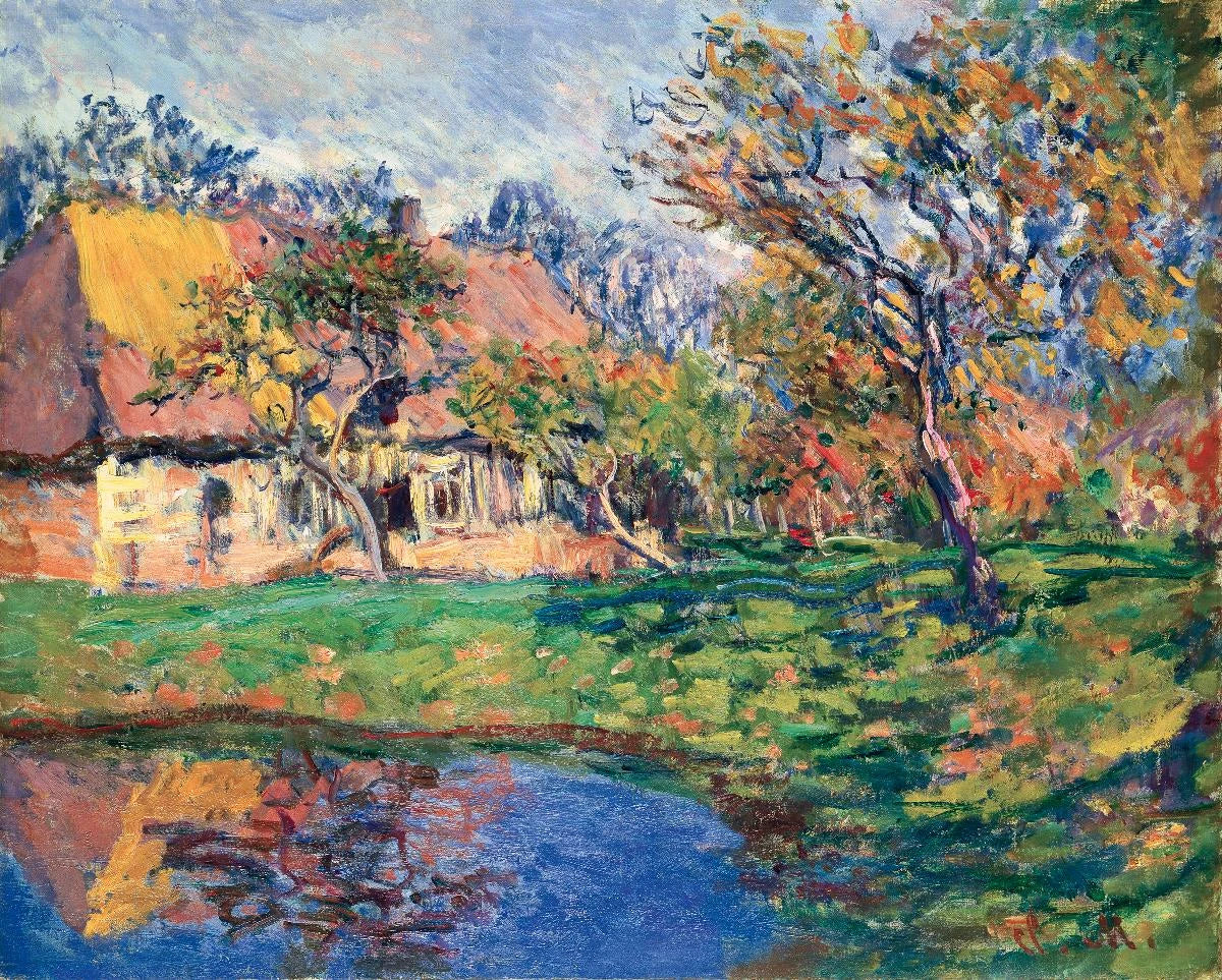 Chaumière normande W1023 par Claude Monet, Kunsthaus Zürich