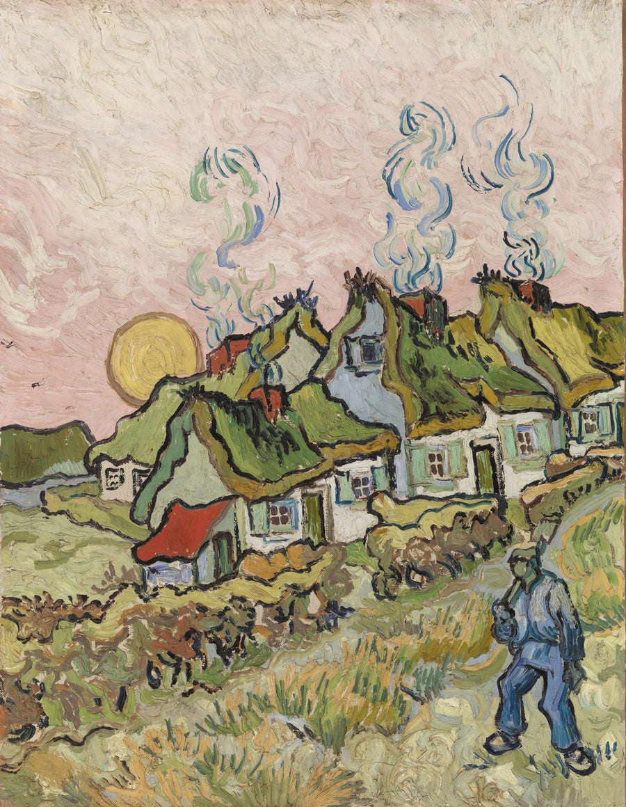 Capanne al sole - Vincent van Gogh