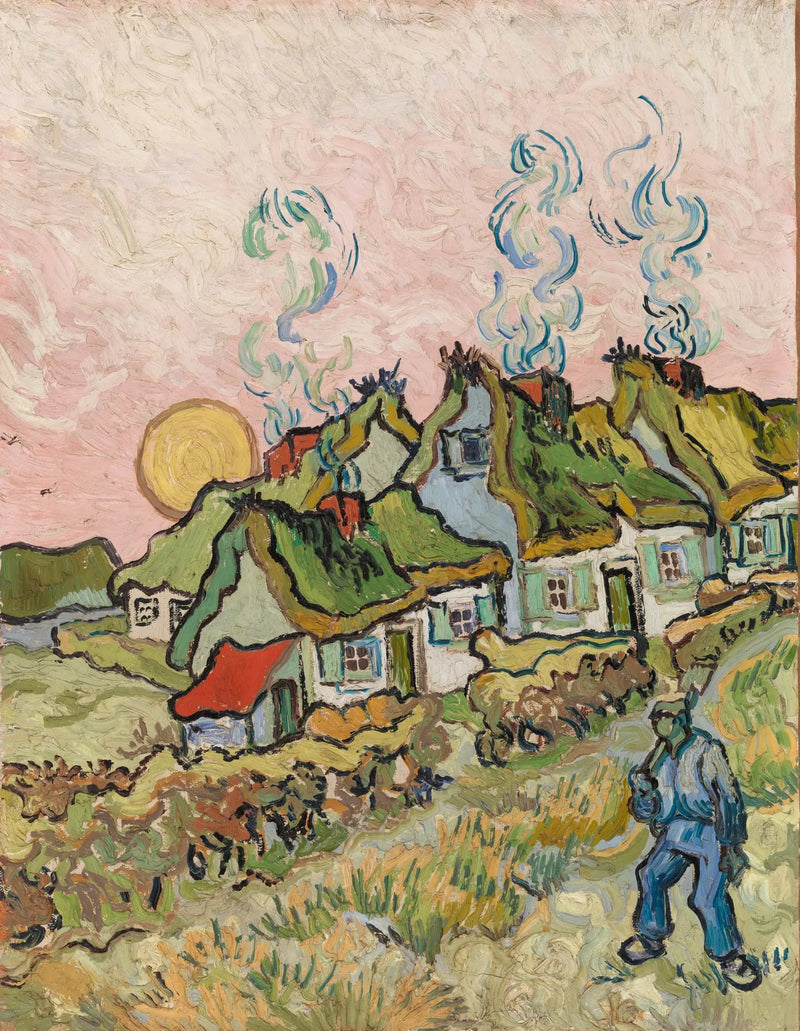Capanne al sole - Vincent van Gogh