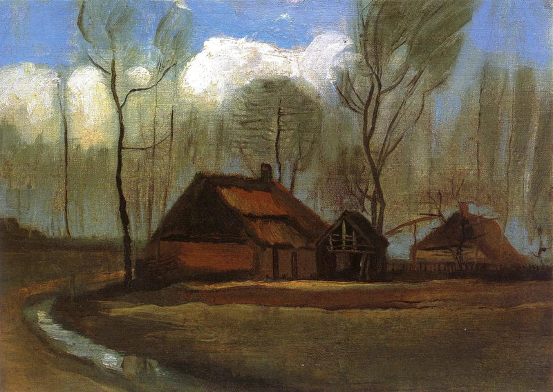 Fattoria tra gli alberi - Vincent van Gogh