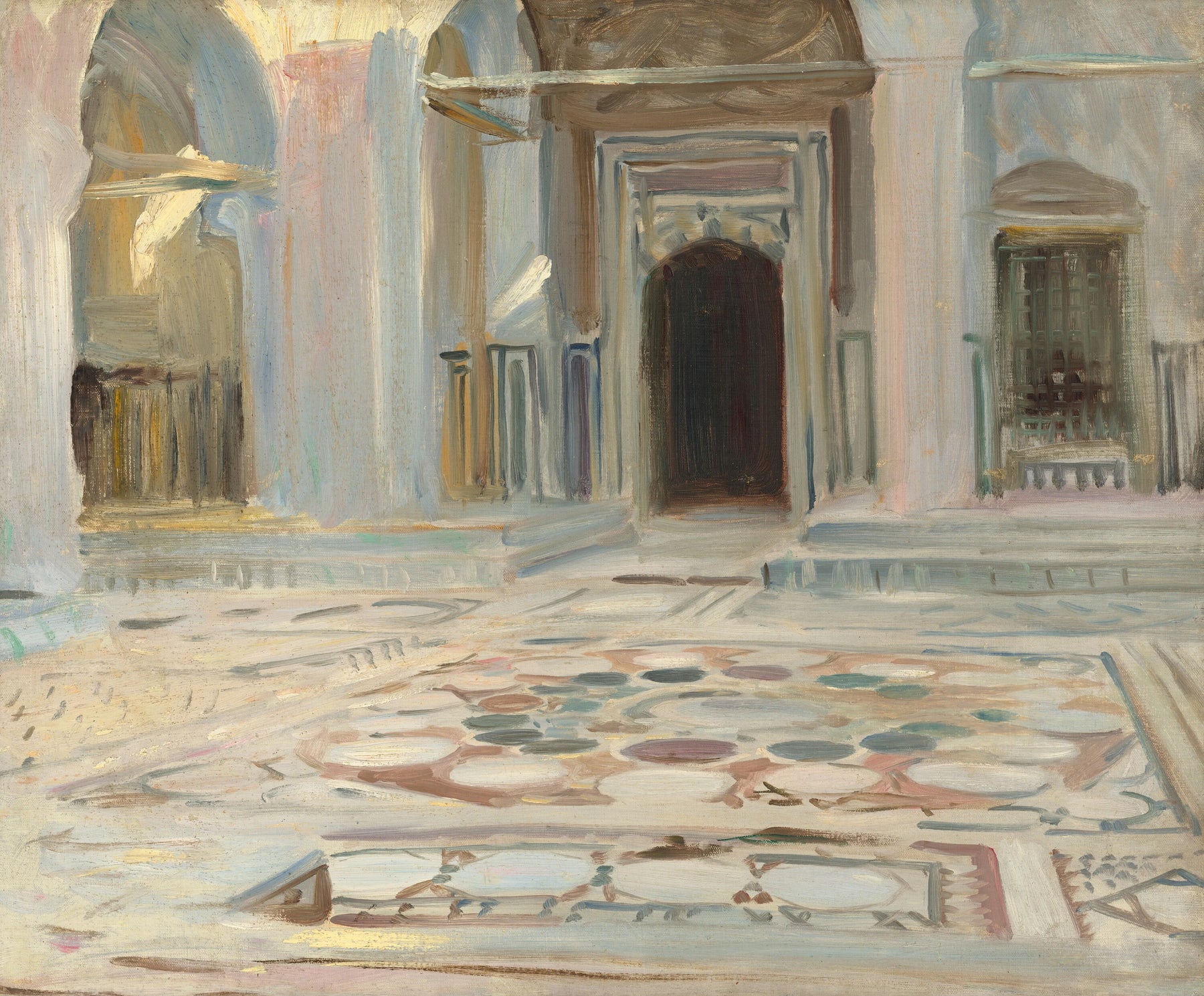 Chaussée, Le Caire - John Singer Sargent